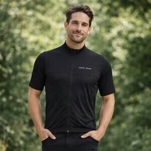 Pearl Izumi Quest Cycling Jersey Black XS NWT Full Zip Performance Bike Top